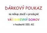 Dárkový poukaz 100,-