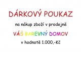 Dárkový poukaz 1.000,-